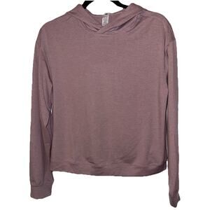 Lululemon For Peloton Lightweight Pullover Hoodie Dusty PinkWomens Sz. 6